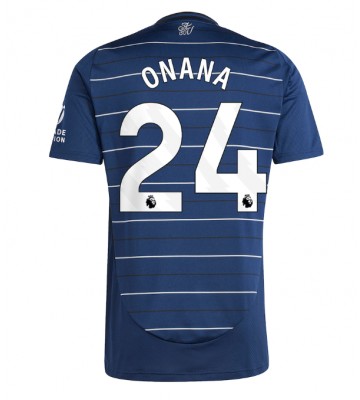 Aston Villa Amadou Onana #24 Tredjetröja 2024-25 Kortärmad
